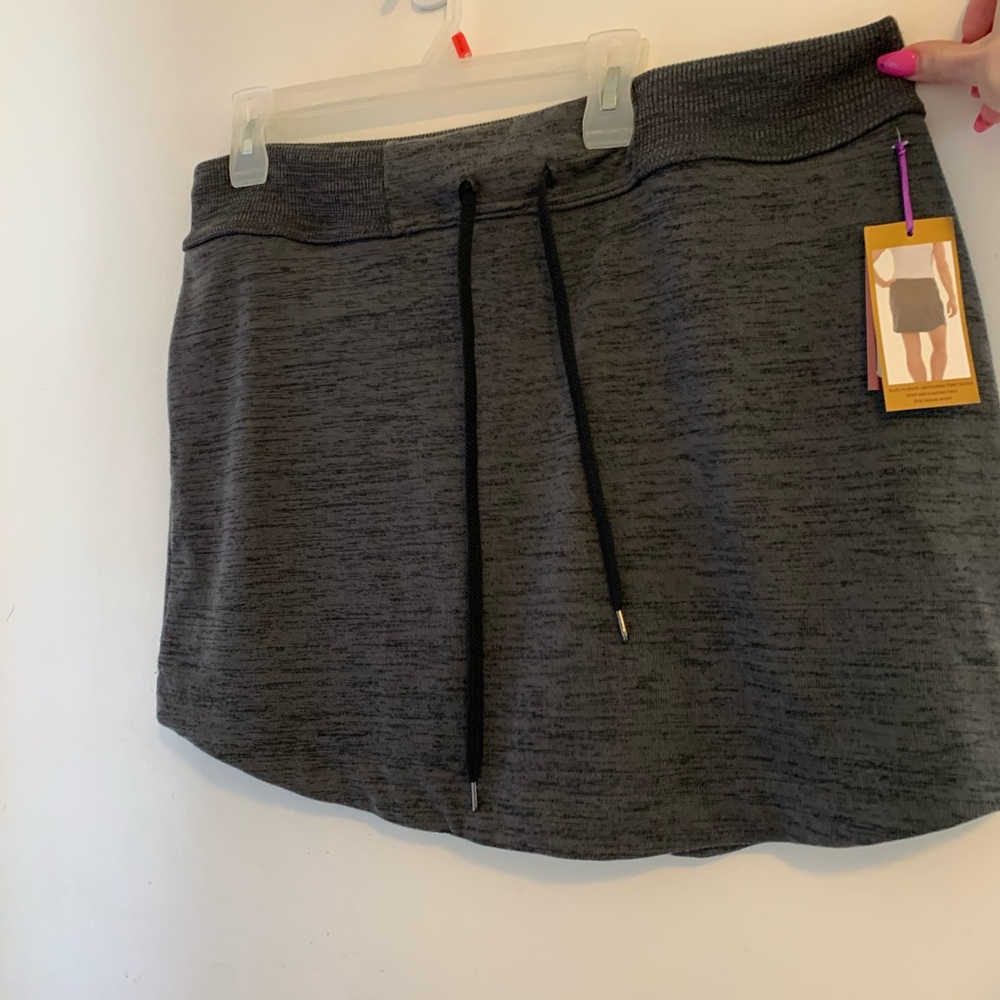 Zobha Space Gray Studio Skort Size 2XL NWT